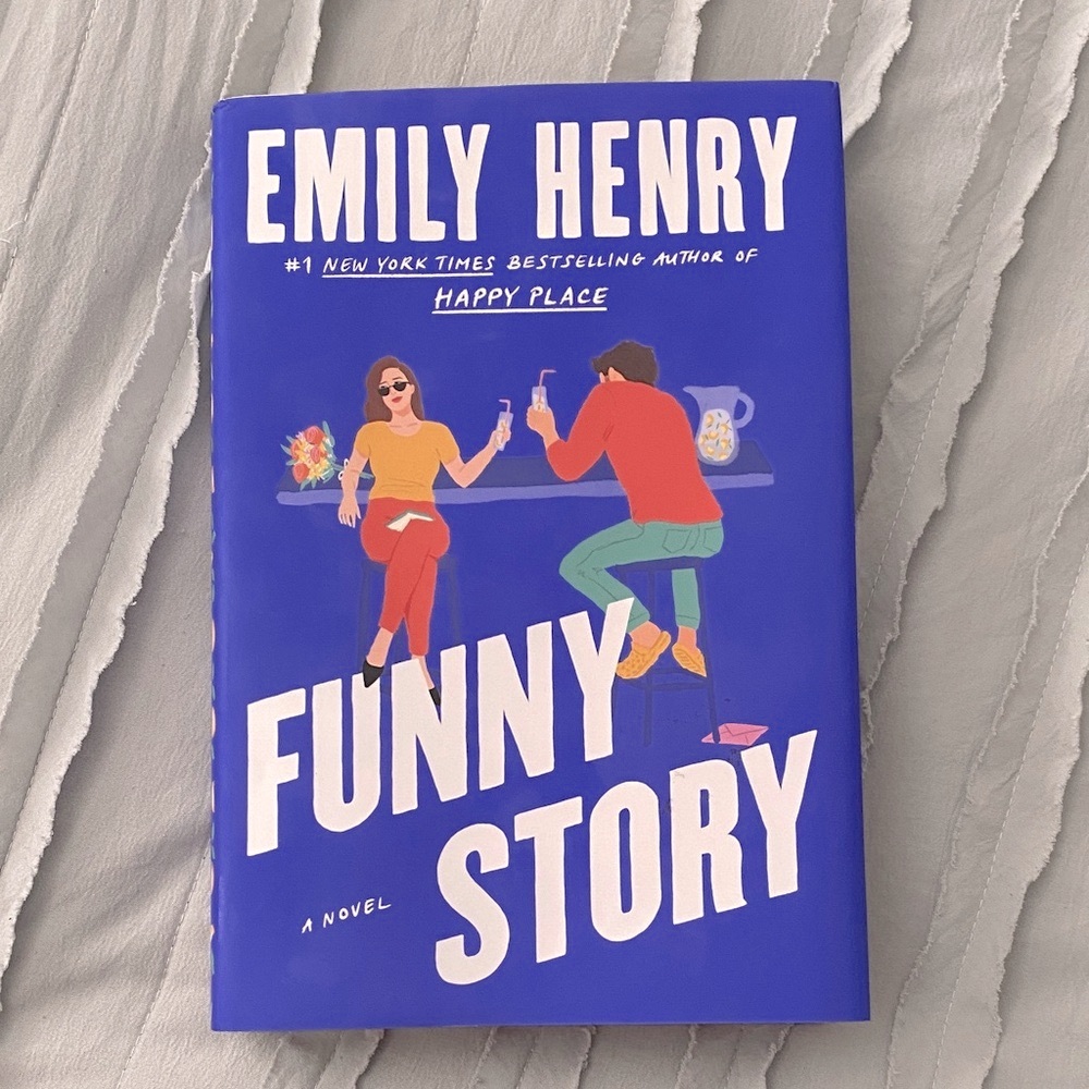 'Funny Story' Novel by Emily Henry - Blue Hardcover